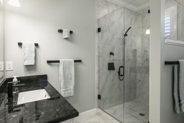 Granite Shower Installation in Cedar Park